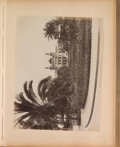 View of the Monte Carlo Casino and the gardens