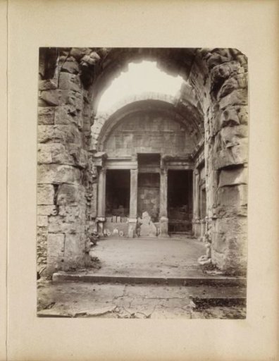 Remains of the Temple of Diana in Nîmes