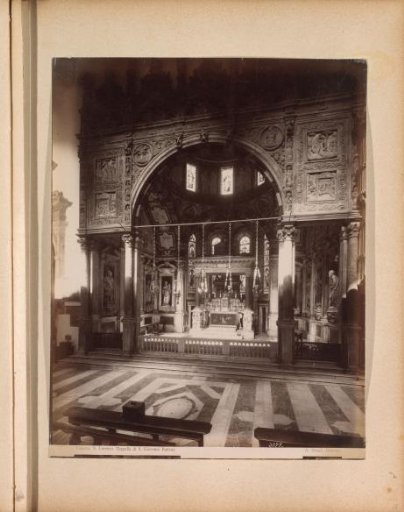 Chapel of John the Baptist in the Chiesa di San Lorenzo in Genoa