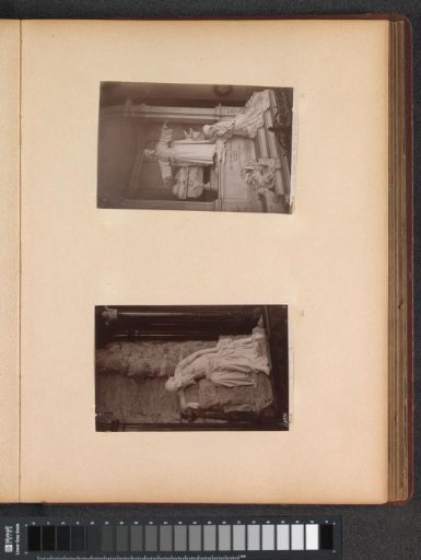 Mangini tomb monument on the Staglieno cemetery in Genoa