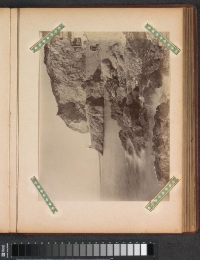 View of the Pointe de Rauba-Capèu near Nice