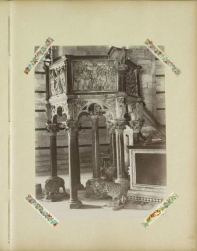Pulpit (ambo) of the Baptistery of Pisa