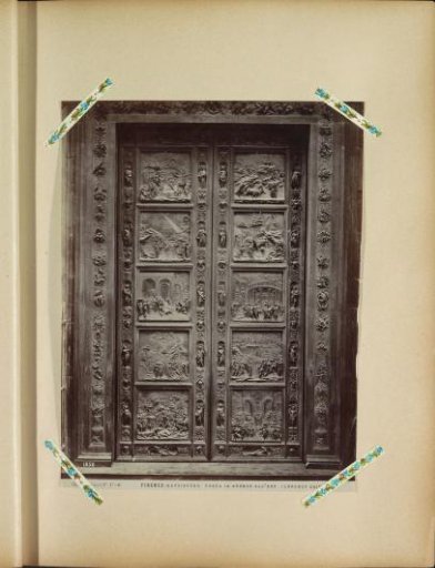 Porta del Paradiso (Doors of Paradise) of the Baptistery of the Cathedral of Florence