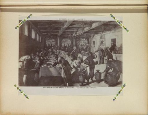 Photographic Reproduction of the Painting The Wedding at Cana by Tintoretto
