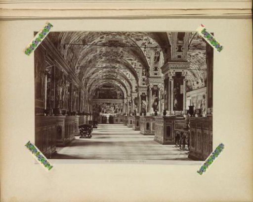 Interior of the Vatican Library