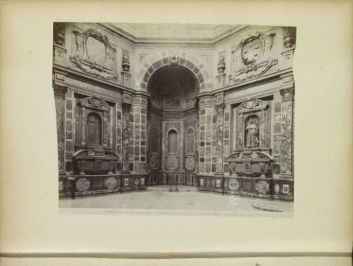 Interior of the Cappelle Medicee in Florence