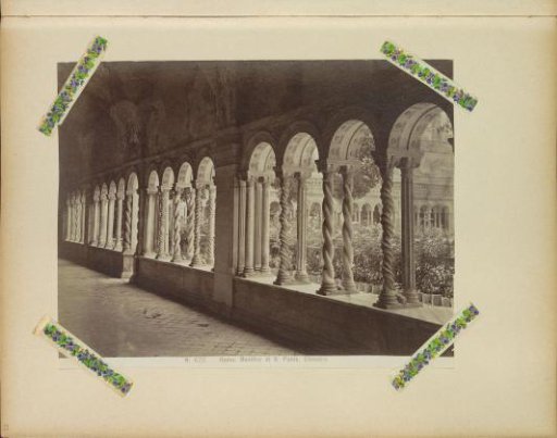Cloister of St. Paul Outside the Walls in Rome