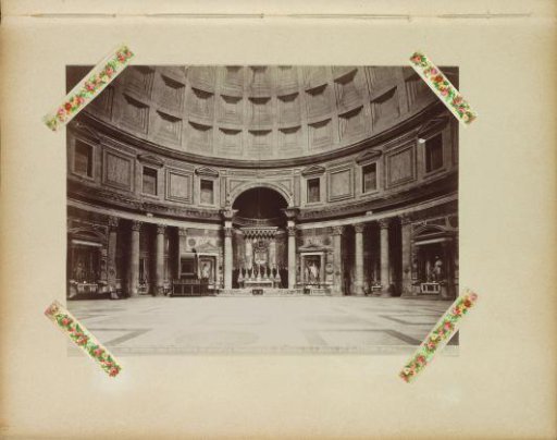 Interior of the Pantheon in Rome