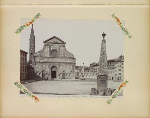 Exterior of the San Maria Novella in Florence