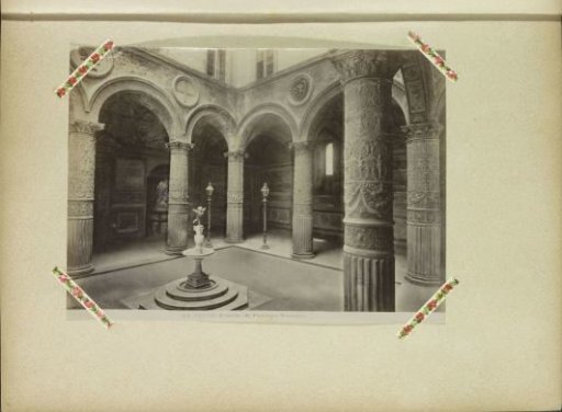 Courtyard of the Palazzo Vecchio in Florence