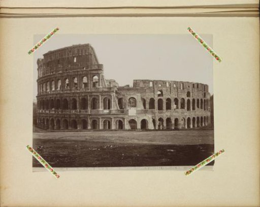 Exterior of the Colosseum in Rome
