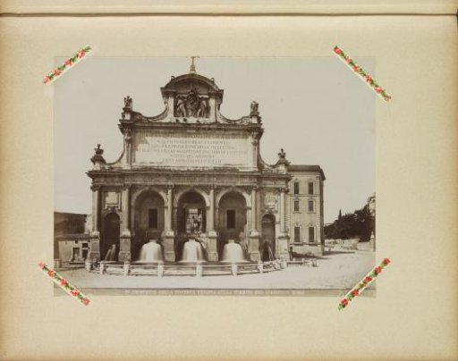 Fontana dell'Acqua Paola on the Janiculum in Rome