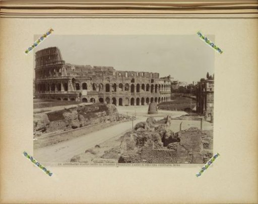View of the Colosseum in Rome