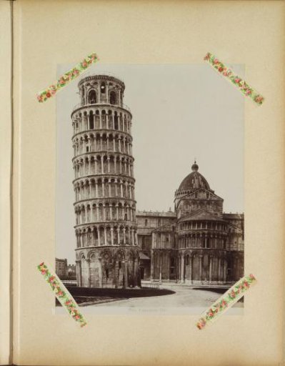 Cathedral of Pisa with the Leaning Tower to the left