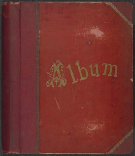 Photo album with views of sights in Italian cities and of artworks