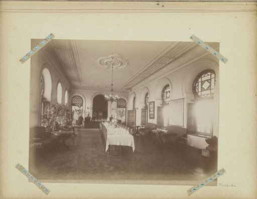 Restaurant in the station of Baku