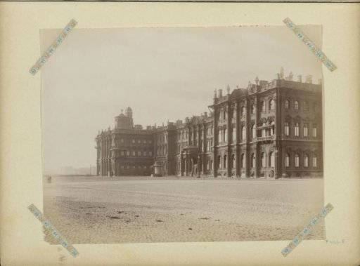 Exterior of the Winter Palace in St. Petersburg