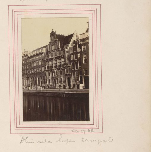 Exterior of the House with the Heads on the Keizersgracht in Amsterdam