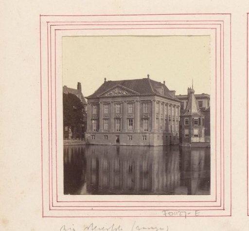 Hofvijver Side of the Mauritshuis and the Little Tower in The Hague