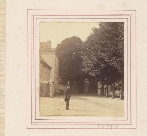 Unknown man posing on the Scheveningseweg in The Hague