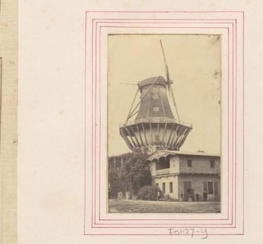 Windmill and the Schweizer Haus, Sanssouci, Potsdam