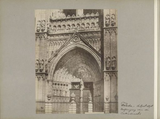 Main portal of the Cathedral of Toledo