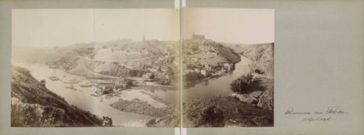 Panorama of Toledo seen across the Tagus