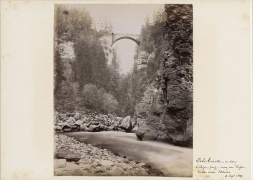 Solis Bridge between Tiefencastel and Thusis