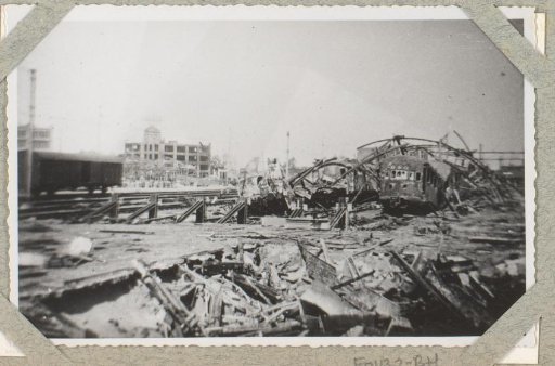Ruin of the Maasstation in Rotterdam