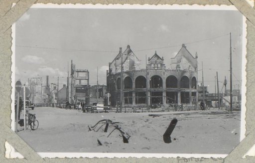 Ruins at the Hofplein in Rotterdam