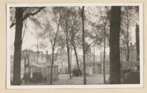 Ruins of the Nieuwe Markt in Rotterdam