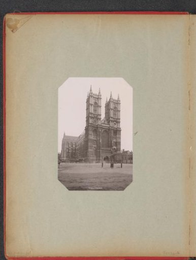 Towers of Westminster Abbey in London
