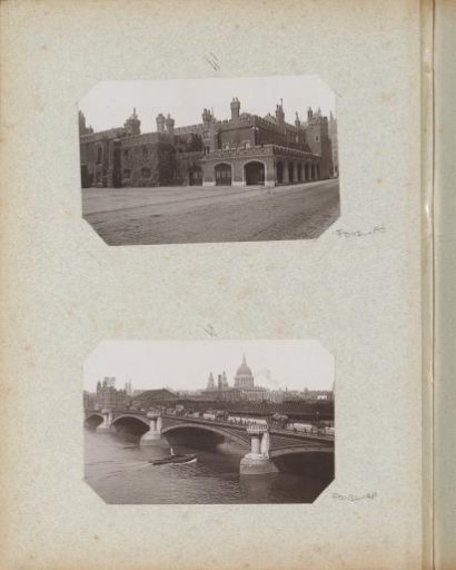 Exterior of St. James's Palace in London
