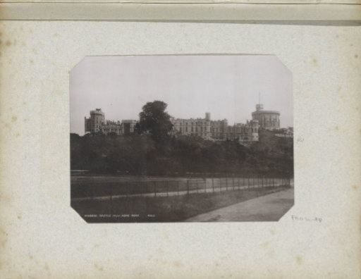 Windsor Castle viewed from Home Park