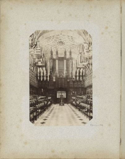Choir of St George's Chapel in Windsor Castle
