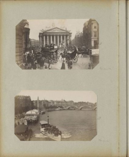 Thames Embankment viewed from Charing Cross in London