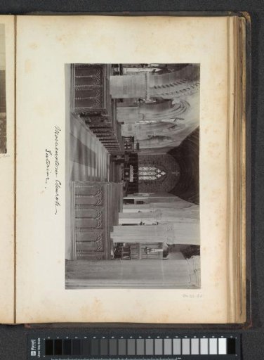 Interior of the Church of St Morwenna and St John the Baptist in Morwenstow
