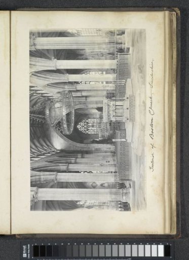 Interior of St Botolph's Church in Boston (England)