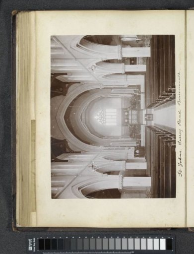 Interior of St. John's Church on Surrey Road in Bournemouth