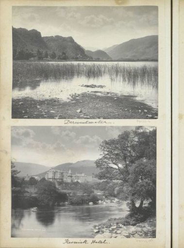View of Derwentwater in the Lake District