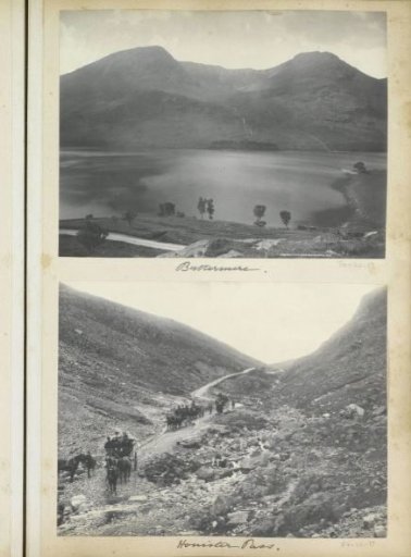 View of Buttermere and Red Pike in the Lake District