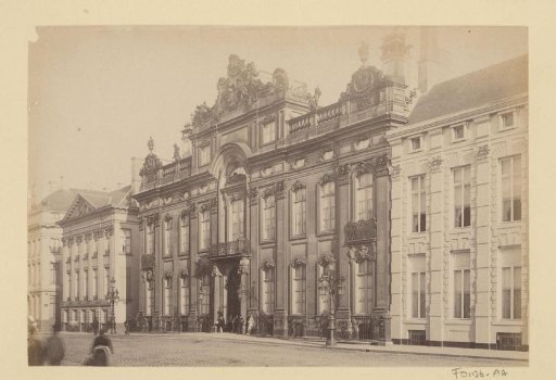 Exterior of the Royal Palace on the Meir in Antwerp