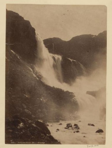 Skjeggedal Waterfall in Norway
