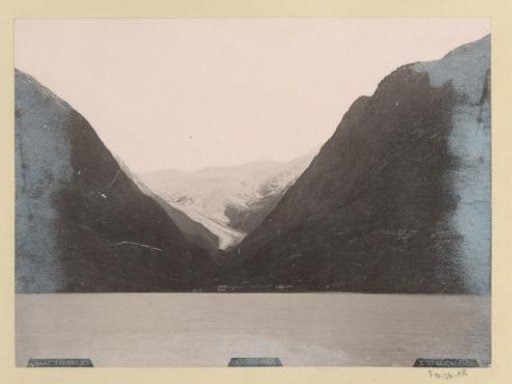 View of the Buer Glacier in Norway