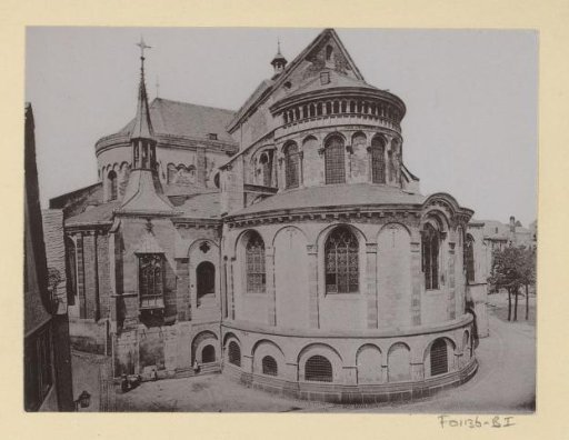 Exterior of the Church of Holy Mary in the Capitol in Cologne