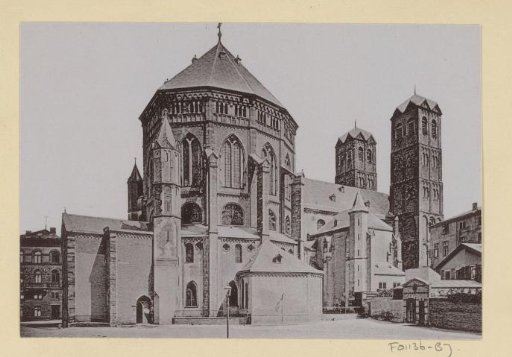 Exterior of the St. Gereon's Church in Cologne