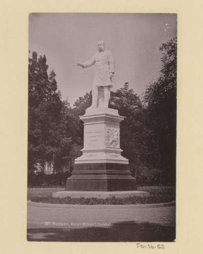 Monument to Emperor Wilhelm I in Wiesbaden