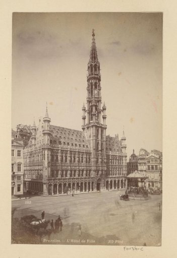 Exterior of the Brussels Town Hall