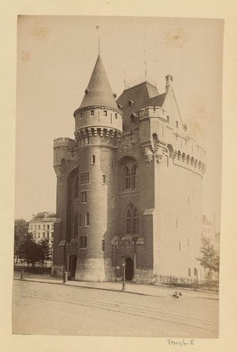 Exterior of the Halle Gate in Brussels