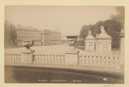 Exterior of the Royal Palace in Brussels